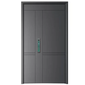 Heat Proof Security Metal Steel Doors New Design