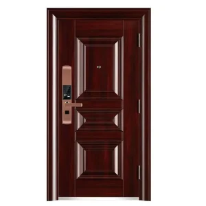 Heat Proof Security Metal Steel Doors New Design