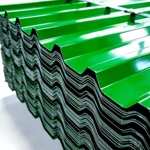 Heat Resistant RAL Color Pre painted Ribbed Steel Siding Plates For Cold Storage And Workshop With Welding & Bending Services