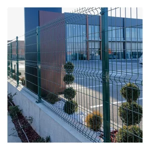 Heavy-Duty 3D Welded Mesh Fence Panels Powder-Coated for Residential and Commercial Perimeter Protection