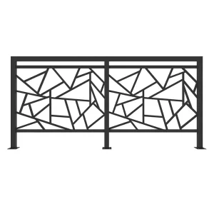 Heavy Duty Coated Zinc Steel Picket Fencing with Spear Top Industrial Design for School and Public Park Protection