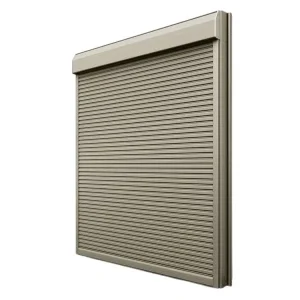 Heavy Duty Electric Roller Shutter Door for Garage with Remote Control Anti-Theft and Windproof Design