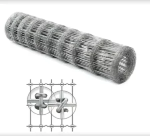 Heavy-Duty Galvanized Horse Field Fence for Ranches, Farms, Boundaries, and Pastures
