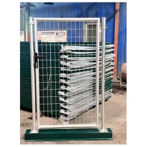 Heavy Duty Galvanized Metal Garden Fence Gate