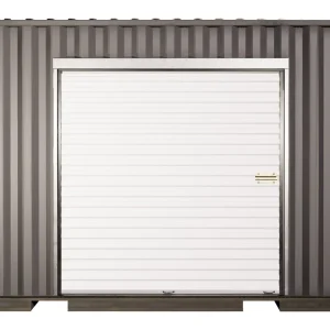 Heavy Duty Galvanized Steel Security Roll up Door for 20ft 40ft Shipping Container Warehouse Modification