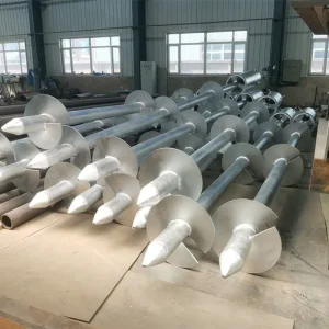 Heavy Duty Galvanized Steel Structure Manufacturing Professional Fabrication For Wind Farm Foundation Support