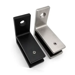 Heavy Duty Glass Panel Wall Mount Bracket for Frameless Railings Balcony and Deck