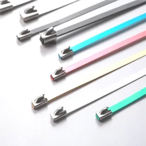 Heavy Duty High Tensile Self Lock Stainless Steel Cable Zip Tie 201 304 316 Metal Tie for Marine Heavy Equipment Wiring Bundling