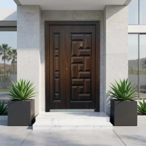 Heavy Duty Industrial Steel Door Warehouse Sliding Metal Gate Factory Entrance Security Steel Gate Automatic Slide Door