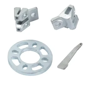Heavy Duty Ringlock Scaffold Accessories Galvanized Ledger Head Rosette Connector for Construction