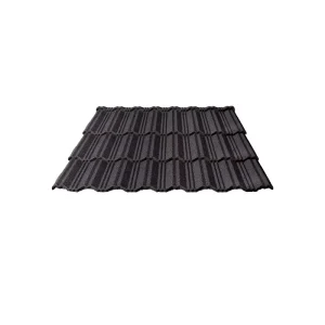 Heavy Duty Roofing Materials Stone Coated Metal Roof Tile Zero Maintenance For Factory Warehouse Roofing Construction