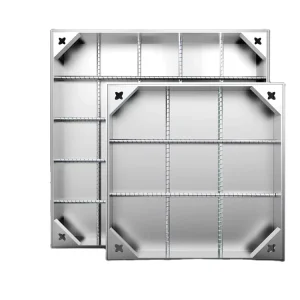 Heavy Duty Square Stainless Steel Manhole Cover With Anti Corrosion And Durable Features For Outdoor & Park Use
