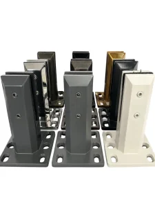 Heavy Duty Stainless Steel Frameless Glass Spigot for Balcony Decking and Pool Railing Staircase Villa