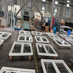 Heavy Duty Stainless Steel Window Upvc Casement Window with 304 Stainless Steel Mesh