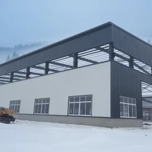 Heavy Duty Steel Structure Workshop Building High Load Bearing Capacity for Production Factory School Hotel and Warehouse Use