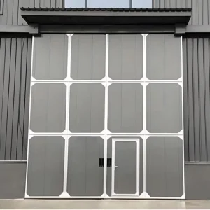Heavy Duty Waterproof Industrial Metal Sliding Door Hanging Wheel with Finished Surface for Workshop Use