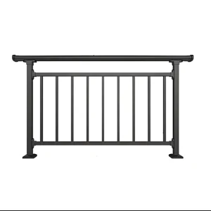 High End Custom 304 Stainless Steel Balcony Stair Railing High Strength Corrosion Resistant Bright Surface Metal Guardrail
