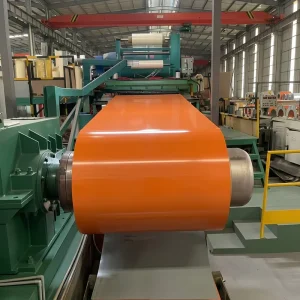 High Grade Ppgl Color Coated Steel Coil for Construction Industry AZ40 DX51D Prepainted Galvalume Aluzinc Steel Roll