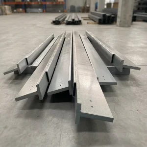 High Precision Refined T-Shaped Steel Core Load-Bearing Structural Components for Curtain Wall Systems National Standard Powder Coated