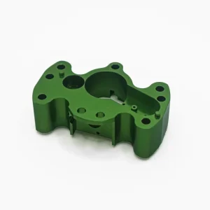 High Precision Turning Aluminum Sandblast Sheet Metal Accessory Green Brush Anodized Punching Precision CNC Machining Parts