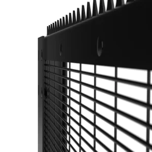 High Quality 4mm Steel Mesh Durable Anti Climb Garden Security Fence 7ft Classic