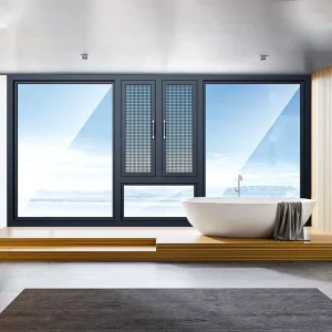 High Quality Aluminum Windows Soundproof Security Windows Single Hung Window