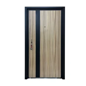High Quality Apartment Hotel Security Steel Doors Beautiful Transfer Pattern Safety Metal Door