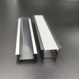 High Quality Black 50x40mm Extrusion Aluminum Profile LED Strip Light for Ceiling Bar Lighting Bending Welding Decorations Use