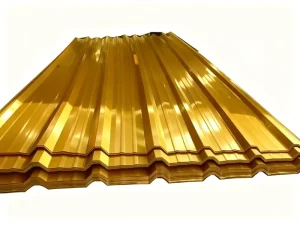 High Quality Color Coated Galvanized Corrugated Metal Roofing Sheets for Industrial Buildings with Welding & Cutting Services