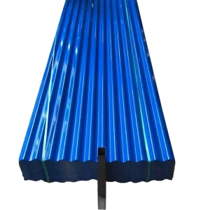 High Quality Corrugated Galvanized Steel Sheets Color Customized Prepainted Zinc Roof Construction Welding Cutting BIS Certified