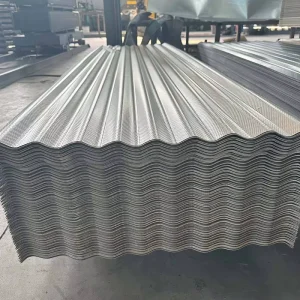High Quality Durable Metal Building Materials Coated Corrugated Roofing Tile Galvanized Steel Sheet Plate Direct China Factory