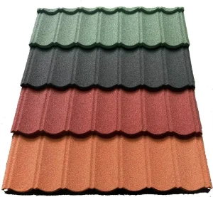 High Quality Galvalume Stone Coated Metal Roof Tile for Nigeria Residential & Commercial Building Projects