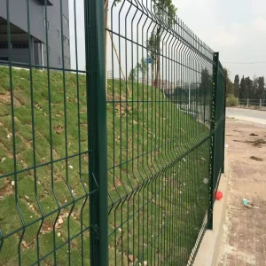 High Quality Galvanized Steel 3D Fencing Sport Equipment 3D Curved Welded Wire Mesh Fence for Garden Security Fence