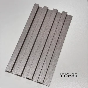 High Quality Laminated Wall Decors Board WPC Fluted Wall Panel PVC Wall Panel for Home Interior Decoration