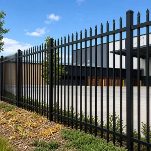 High Quality Ornamental Metal Fence Panels Decorative Steel Security Fencing for Commercial Property and Yard
