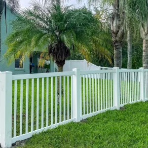 High Quality Outdoor Vinyl Fence Panels With Modern Appearance and Safety Protection Pvc Pool Fence