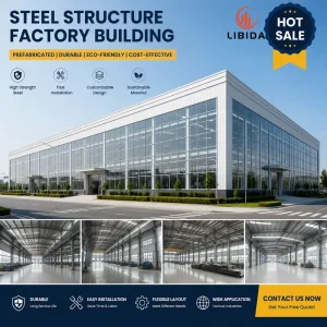 High Quality Prefabricated Steel Structure Warehouse Modern Design for Workshop Application