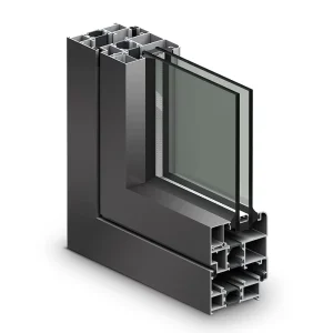 High Quality Soundproof and Heat Insulation Aluminum Casement Window Outward Swing Window