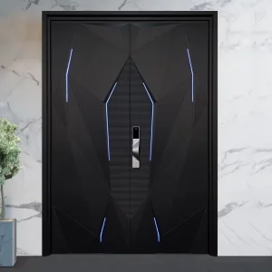 High Quality Stable Anti-Theft Customized Design Waterproof Front Metal Steel Main Entry Security Exterior Entrance Door