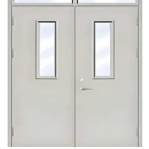 High Quality Steel Door and Window European Standard Security Fire Rated Waterproof Apartment Exterior Doors