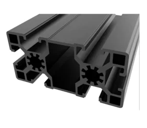 High Quality T Slot 4590 Industrial Black Aluminum Profile for Process Line Frame Assembly Line