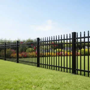 High Quality Zinc Steel Fence Panel Modern Home Security Anti Rust Powder Coated Eco Friendly Fencing