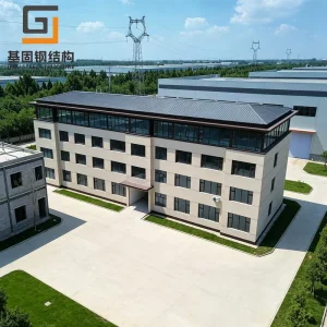 High Rise Multi Storey Prefabricated Office Building Prefab Light Metal Steel Frame Structure Durable and Efficient Construction