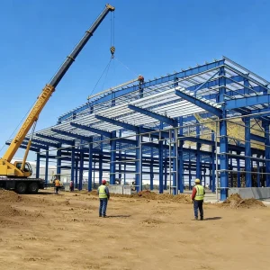 High Safety Grade Steel Structure Systems for Public Facilities Such As Schools and Hospitals