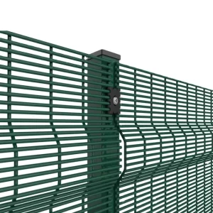High Security 358 Anti Climb Security Fence for Airport Prison Welded Wire Mesh Fence