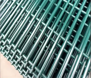 High Security 385 Welded Mesh Fence Powder Coated Anti Cut and Anti Climb Guard Rail for Correctional Facilities