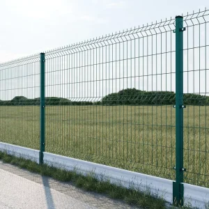 High Security 3D Curved Wire Mesh Fence Anti Corrosion Outdoor Garden Villa School Boundary Metal Fence Panels