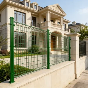 High Security 3D Welded Wire Mesh Fence Panels for Industrial and Residential Use CE Certified