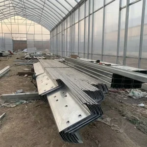 High Standard Steel Structure Channel Galvanized Z Shaped Purline Durable Anti corrosion Building Z Roof