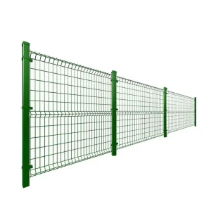 High Strength 3D Bending Galvanized Steel Eco-Friendly Customizable Dimensions Security Fence Panel for Industrial